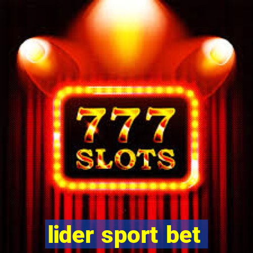 lider sport bet